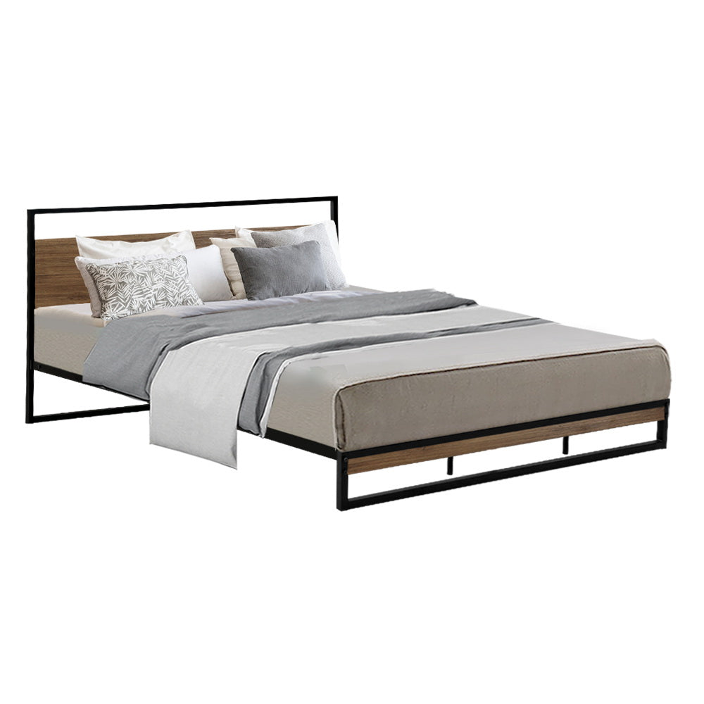Artiss Bed Frame King Size Metal Bed Frame DANE