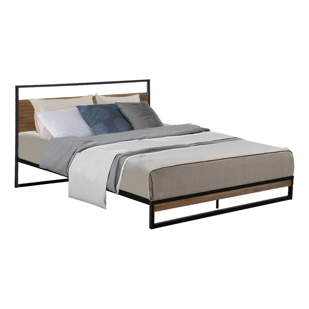 Artiss Bed Frame Queen Size Metal Bed Frame DANE