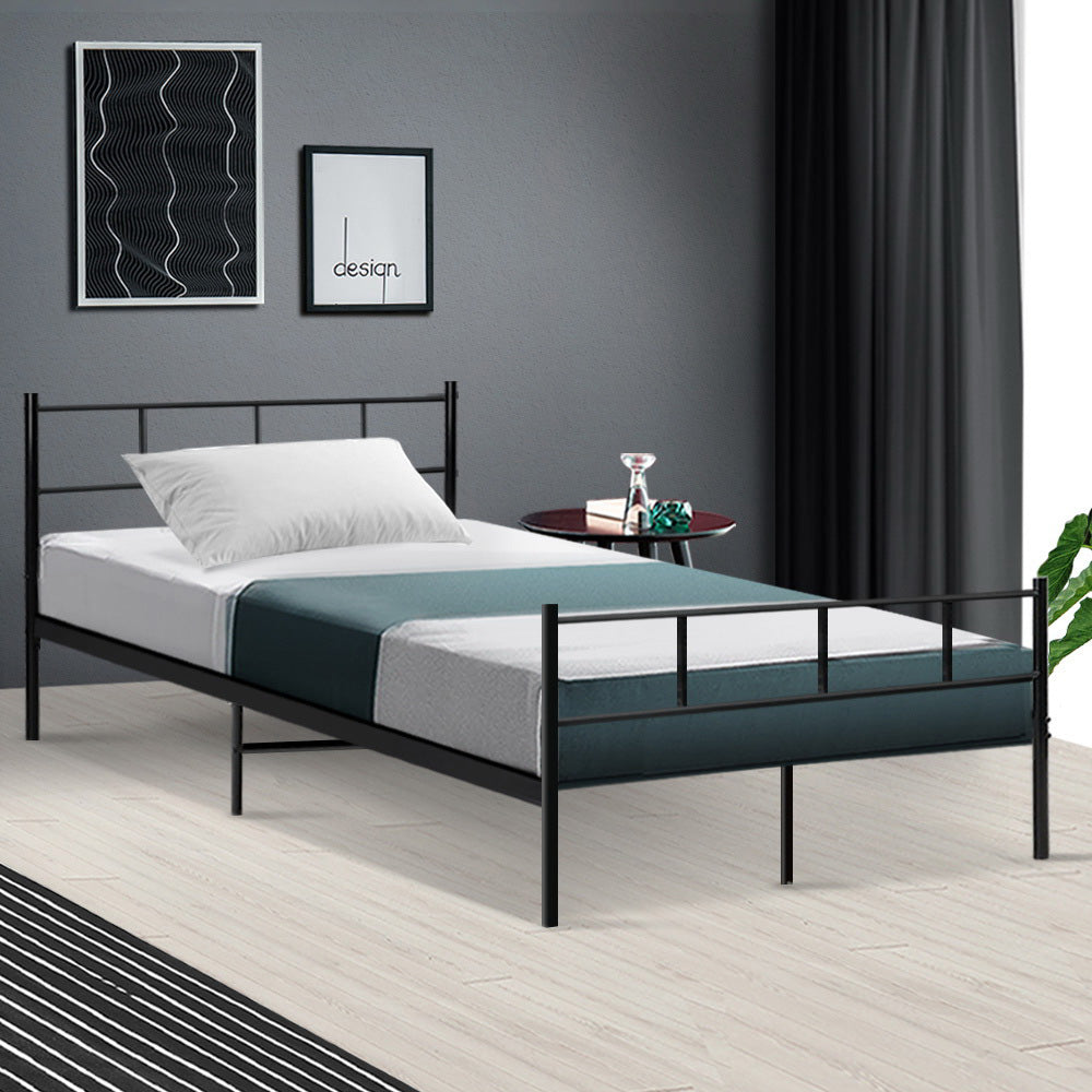 Artiss Bed Frame King Single Metal Bed Frame SOL