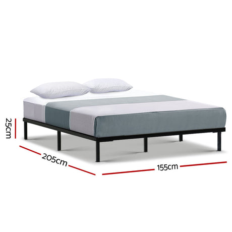 Artiss Bed Frame Queen Size Metal Bed Frame TED