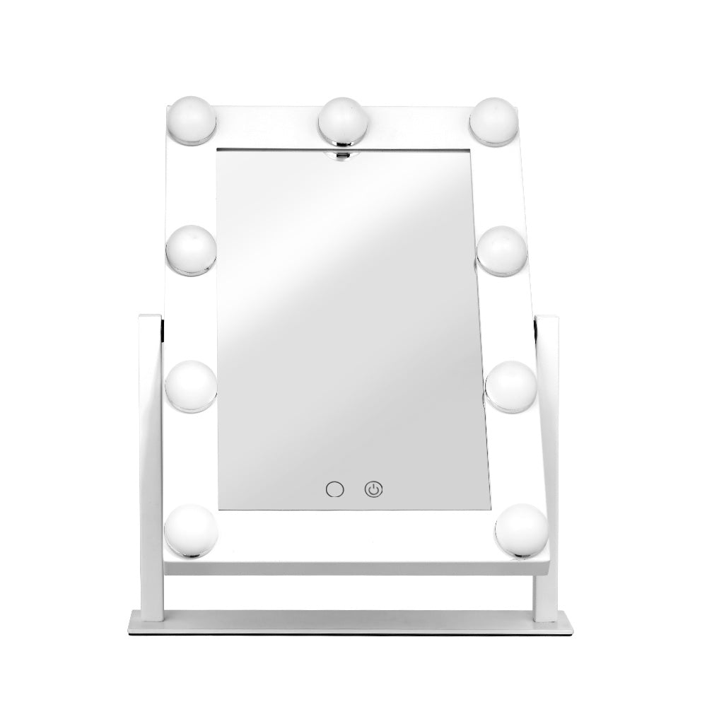 Embellir Makeup Mirror Hollywood with Light Round 360° Rotation Tabletop 9