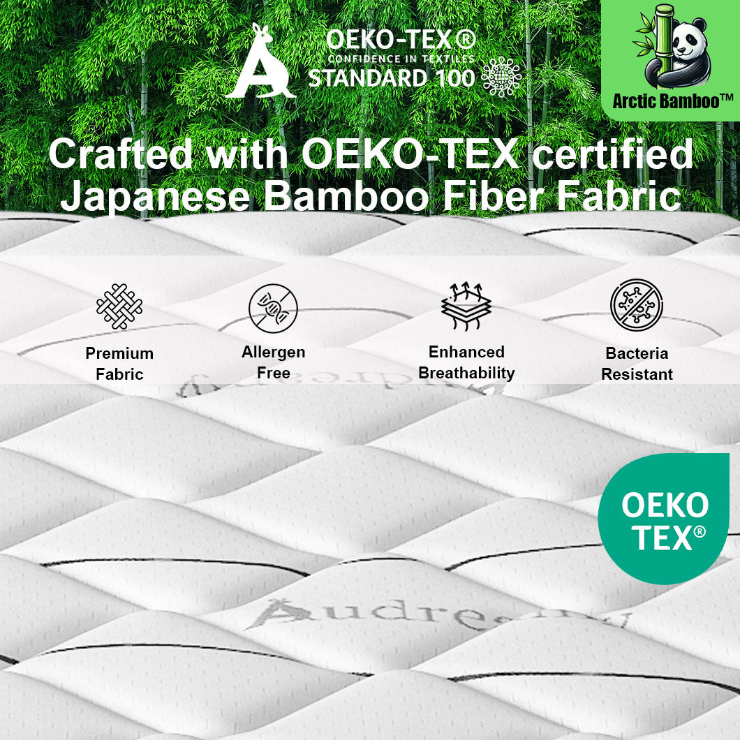 Audreamy Aria Mattress 17cm Tight Top Mattress – Cloud Comfort with Gentle Support Medium Queen