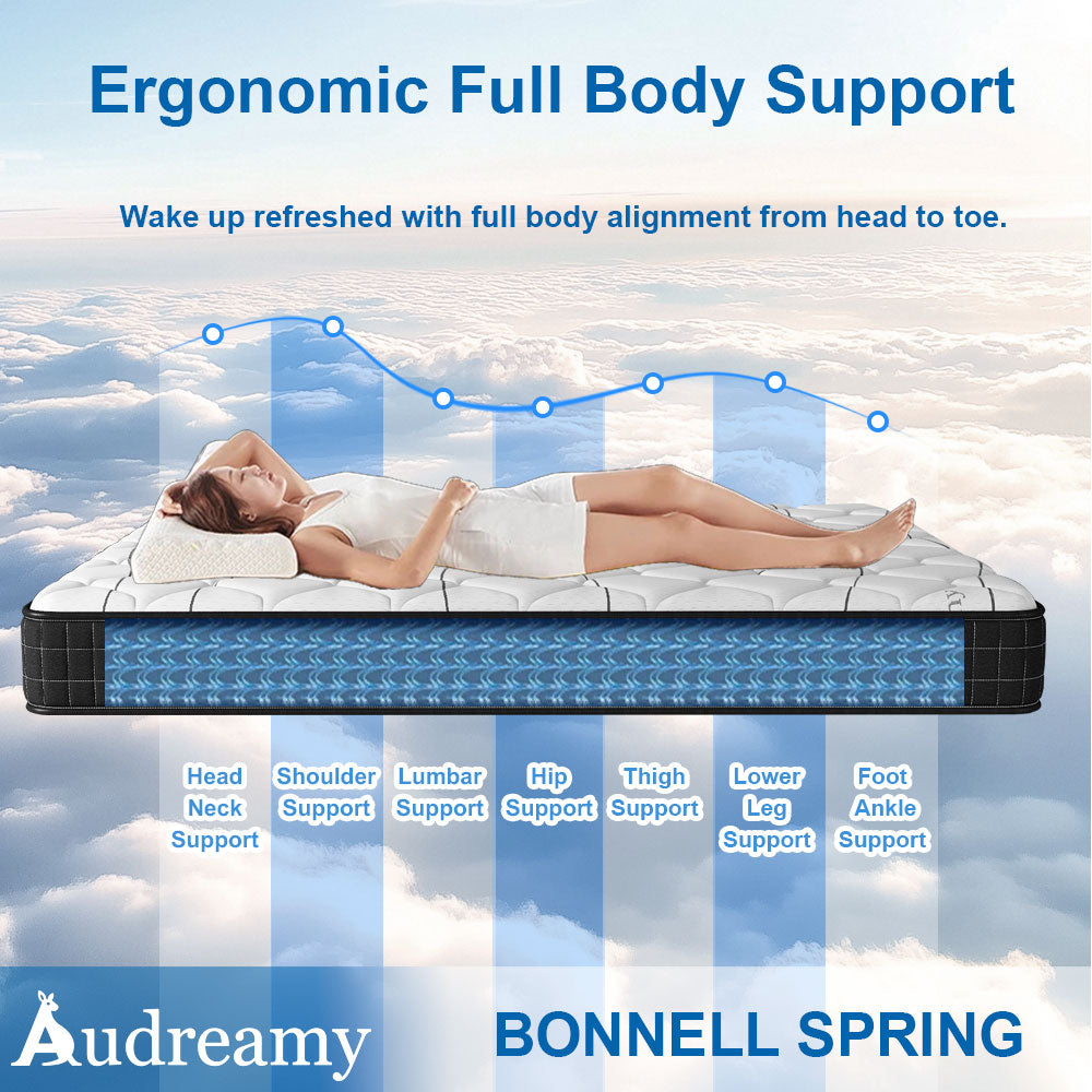 Audreamy Aria Mattress 17cm Tight Top Mattress – Cloud Comfort with Gentle Support Medium Single