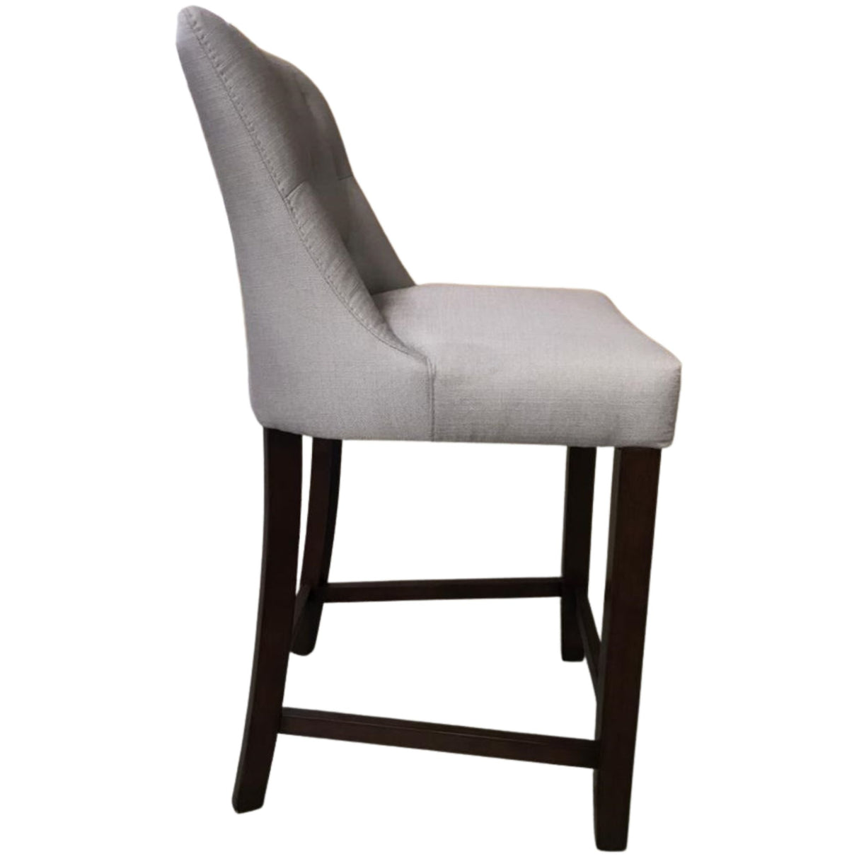 Florence 4pc High Fabric Dining Chair Bar Stool French Provincial Solid Timber