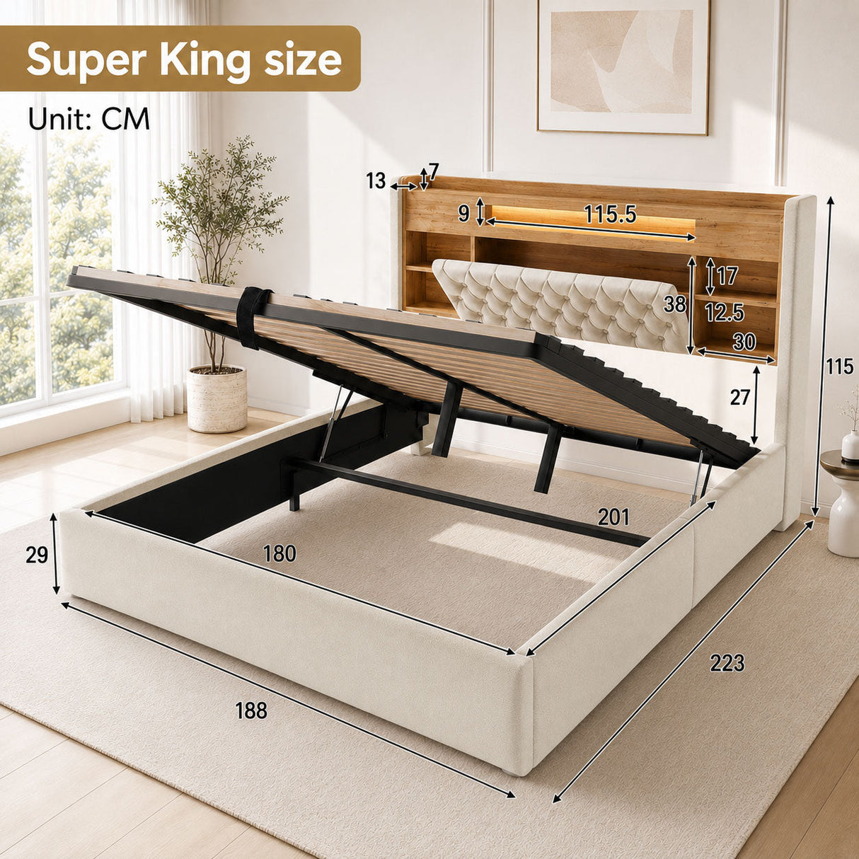 Dorma Upholstered Bed
