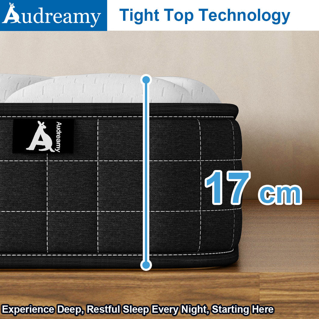 Audreamy Aria Mattress 17cm Tight Top Mattress – Cloud Comfort with Gentle Support Medium Single