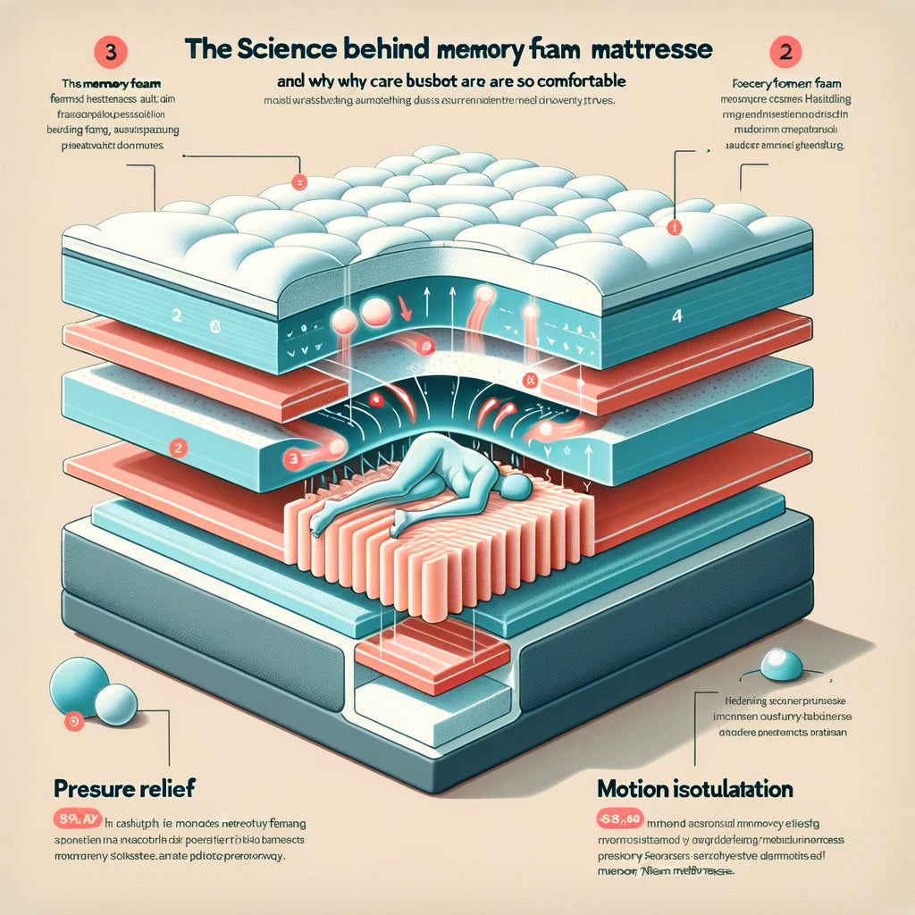 The Science Behind Memory Foam Mattresses and Why They Are So Comfortable