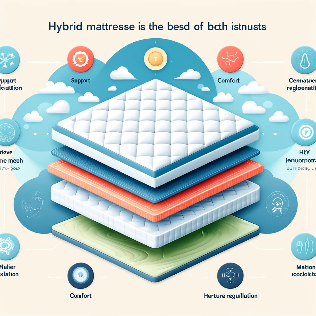 Why Hybrid Mattresses are the Best of Both Worlds