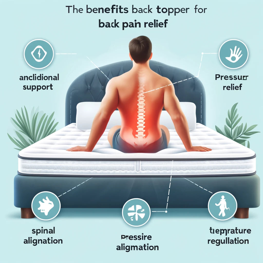 The Benefits of a Mattress Topper for Back Pain Relief