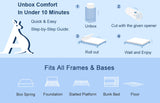 Audreamy Bondi Mattress 22cm Pillow Top – Cloud Comfort Bamboo Fiber Fabric Memory Foam Support Bonnell Medium Firm -Pre-Order Now – Ships by 22/10/2025 at the latest!
