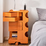 ArtissIn Storage Trolley Bedide Table 5 Tier Cart Boby Replica Orange