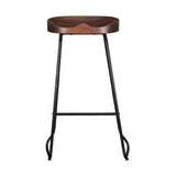 Artiss 4x Bar Stools Tractor Seat 75cm Black