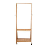 Artiss Clothes Rack Coat Stand 165x59cm Hanger Wheels