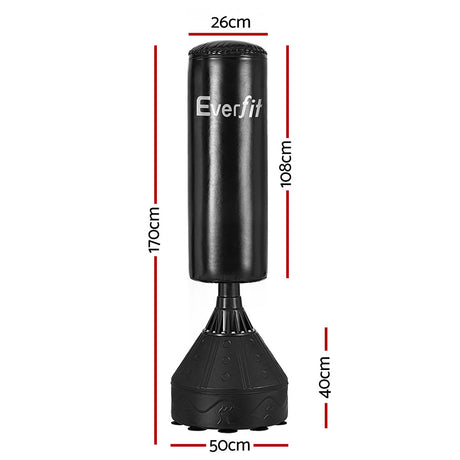 Everfit Boxing Bag Stand Punching Bags 170CM Home Gym Training Equipment MMA