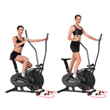 Everfit Exercise Bike 4 in 1 Elliptical Cross Trainer Home Gym Indoor Cardio