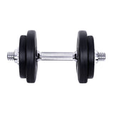 Everfit 20kg Dumbbell Set Weight Plates Dumbbells Lifting Bench