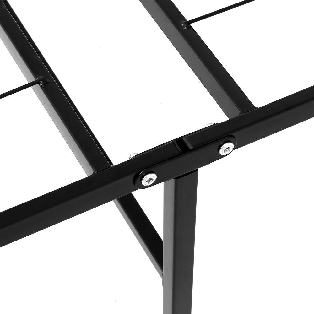 Artiss Folding Bed Frame Metal Base - Double