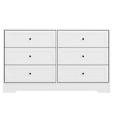 Artiss 6 Chest of Drawers - LEIF White