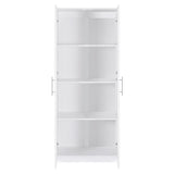 Artiss 2 Door Clothes Wardrobe Cupboard White