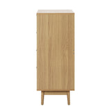 Artiss 4 Chest of Drawers - BRIONY Oak