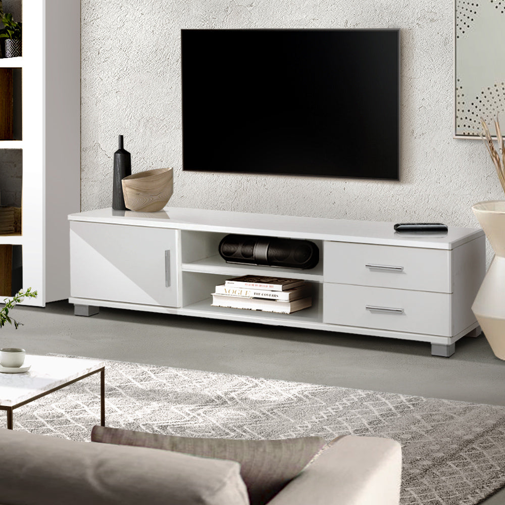 Artiss Entertainment Unit TV Cabinet 120cm White Dylan