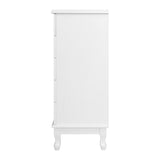 Artiss 5 Chest of Drawers - KUBI White