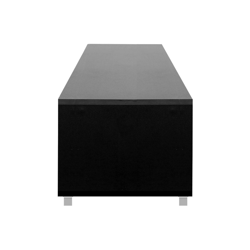 Artiss TV Cabinet Entertainment Unit 190cm Black Danson