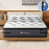 Audreamy Mattress Geneva 36cm Euro Top Cool Gel Foam 7-Zone Pocket Spring Dual-Sided Firmness Medium Soft/Firm