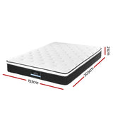 Giselle Bedding 21cm Mattress Euro Top Queen