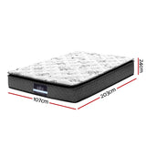 Giselle Bedding 24cm Mattress Pillow Top King Single