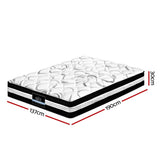 Giselle Bedding 30cm Mattress Medium Firm Double