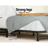 Artiss Bed Frame Queen Size Metal BERU