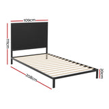 Artiss Bed Frame King Single Size Metal Frame PADA