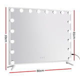 Embellir Makeup Mirror Hollywood 80x65cm 18 LED with Light Vanity Dimmable Wall