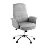 Artiss Fabric Office Chair Computer Chairs Grey