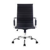 Artiss Office Chair PU Leather High Back Black