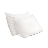 Giselle Bedding Memory Foam Pillow Bamboo Cover Twin Pack