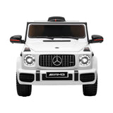 Kids Electric Ride On Car Mercedes-Benz Licensed AMG G63 Toy Cars Remote White