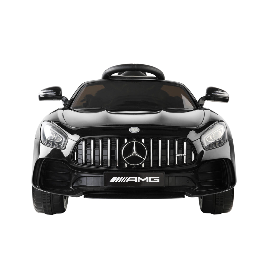 Kids Electric Ride On Car Mercedes-Benz AMG GTR Licensed Toy Cars 12V Black