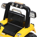 Rigo Kids Electric Ride On Car Bulldozer Digger Loader Remote 6V Yellow