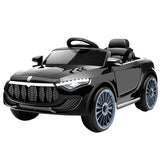 Rigo Kids Electric Ride On Car Toys Cars Horn Music Remote Control 12V Black