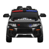 Rigo Kids Electric Ride On Patrol Police Car Range Rover-inspired Remote Black