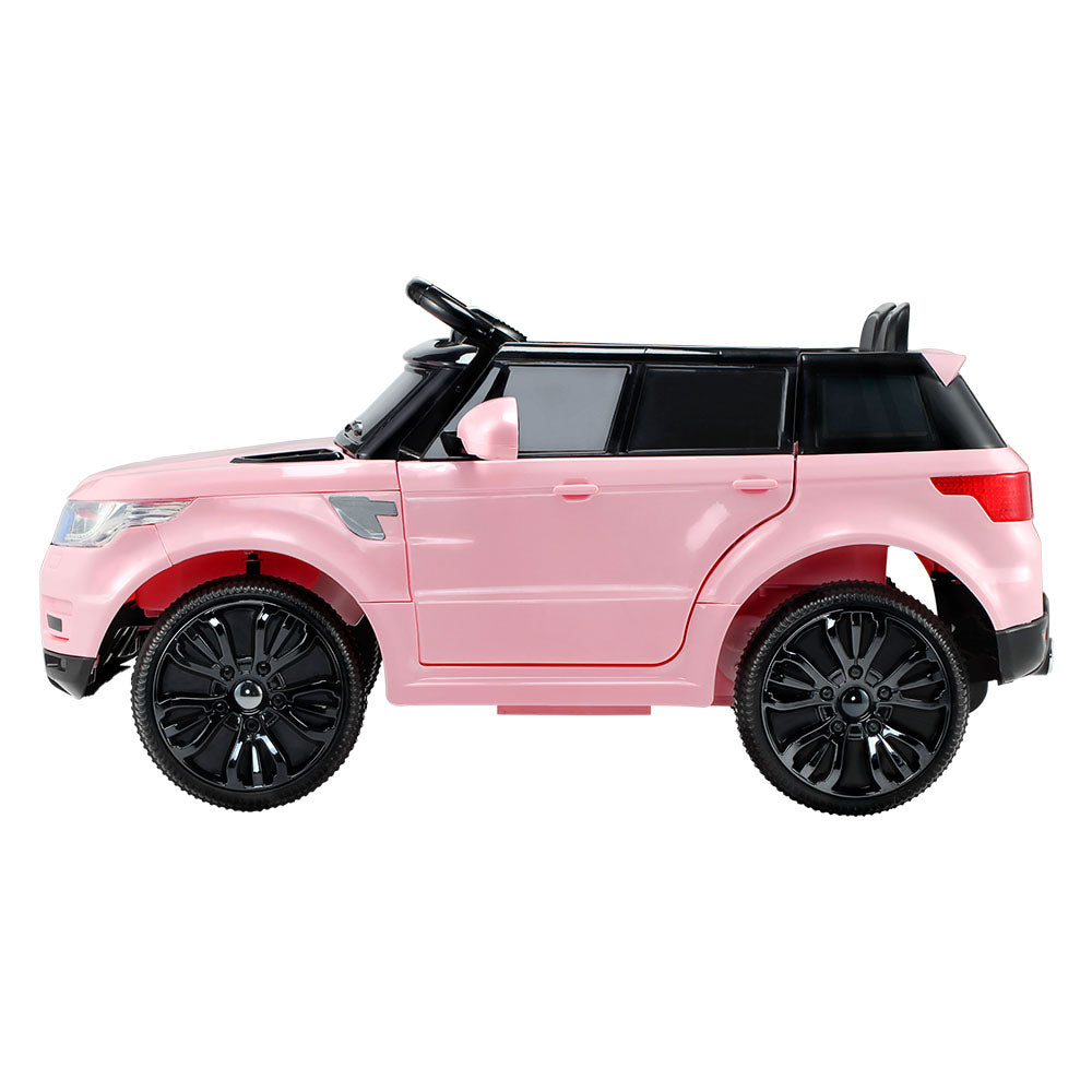 Rigo Kids Electric Ride On Car SUV Range Rover-inspired Cars Remote 12V Pink