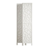 Artiss 3 Panel Room Divider Screen 122x170cm Clover White