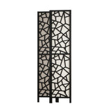 Artiss 4 Panel Room Divider Screen 162x170cm Clover Black