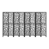 Artiss 8 Panel Room Divider Screen 325x170cm Clover Black