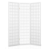 Artiss 3 Panel Room Divider Screen 131x179cm White