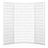 Artiss 4 Panel Room Divider Screen 174x179cm White