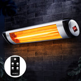 Devanti Electric Strip Heater Radiant Heaters 2000W