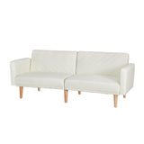 Artiss Sofa Bed 195CM Beige Faux Linen